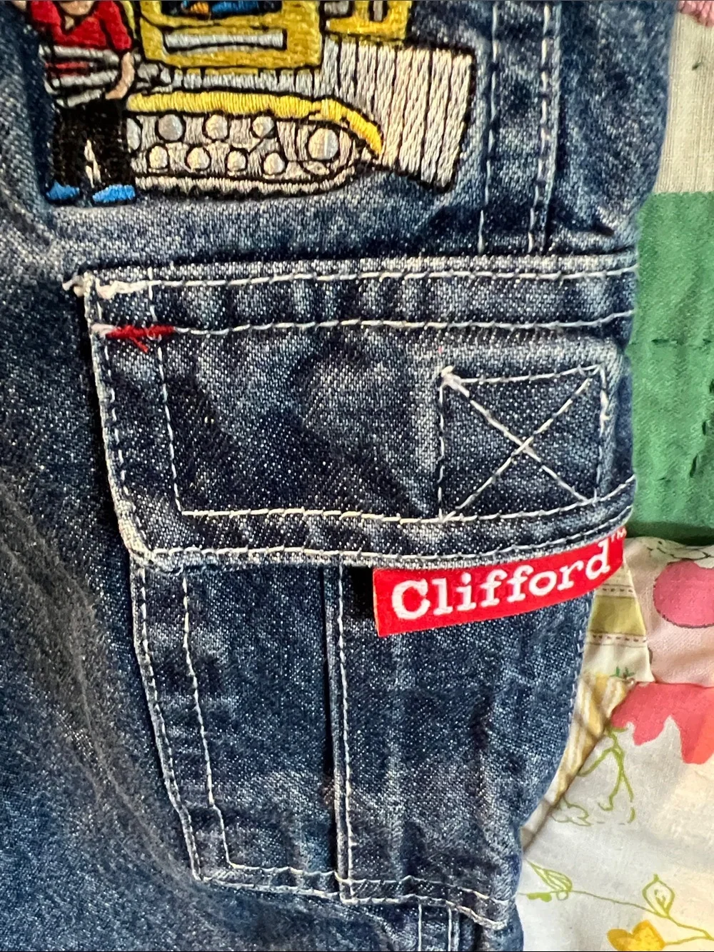 Vintage Clifford overalls size 5t